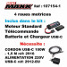 Mini MAXX BL-2S RTR (Accu/Chargeur USB), Noir - Traxxas 107154-1