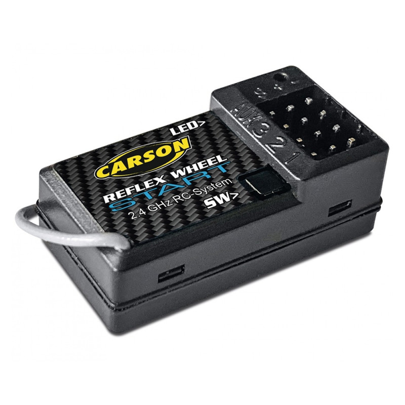 Radio Reflex Wheel Start 2.4G Radio noir - Carson 500500102