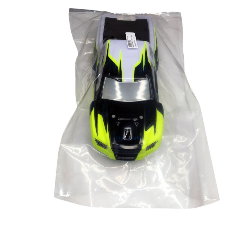 Carrosserie Funtek STX Sport, Jaune - FUNTEK FTK21068 - 1/12 XL