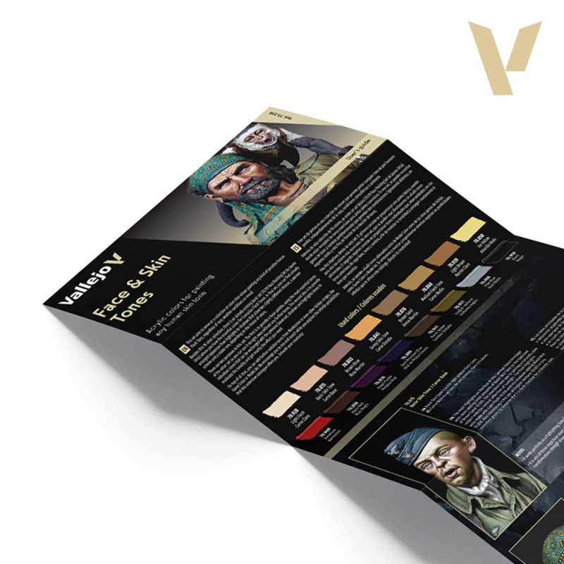 Face & Skin Tones 16x18ml - Figure Color Series - VALLEJO 70.258