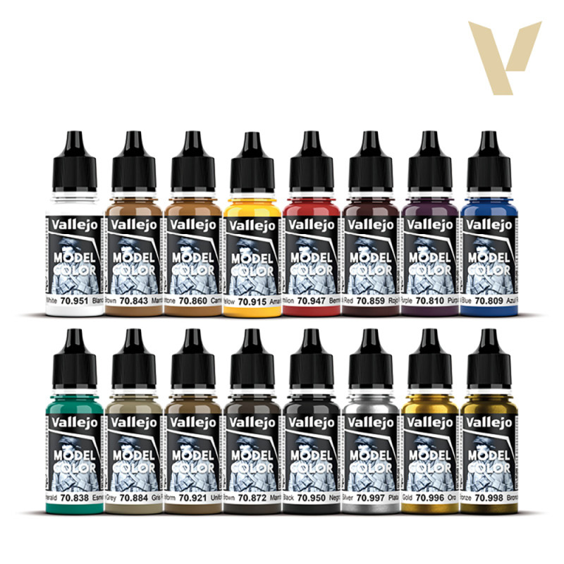 Medieval Colors 16x18ml - Figure Color Series - VALLEJO 70.142