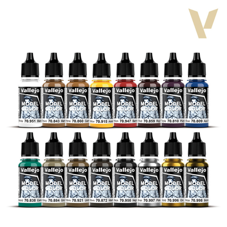 Medieval Colors 16x18ml - Figure Color Series - VALLEJO 70.142