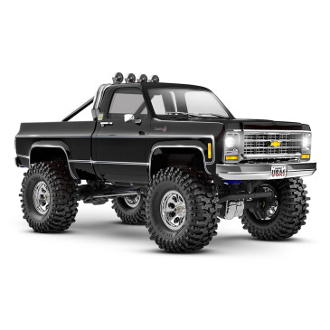 Chevrolet cheyenne K10, TRX-4M High Trail RTR, Noir - TRAXXAS 97064-1BLK - 1/18