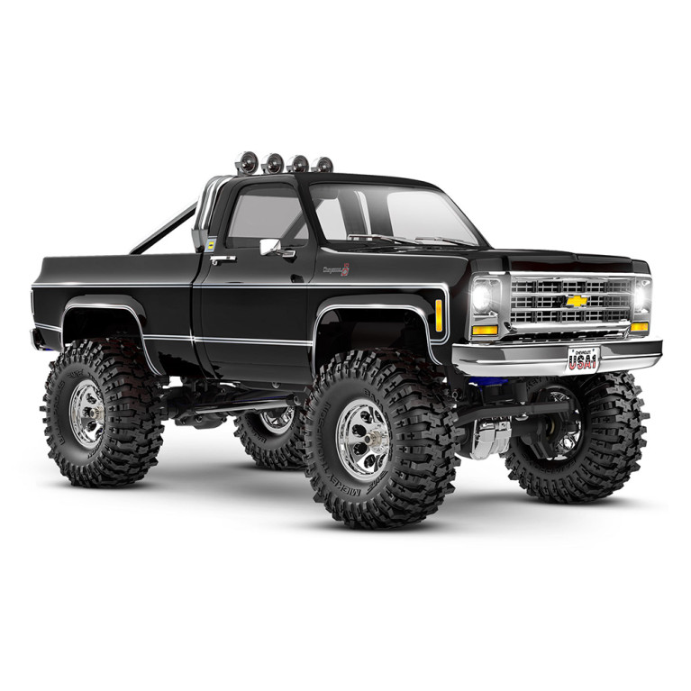 Chevrolet cheyenne K10, TRX-4M High Trail RTR, Noir - TRAXXAS 97064-1BLK - 1/18