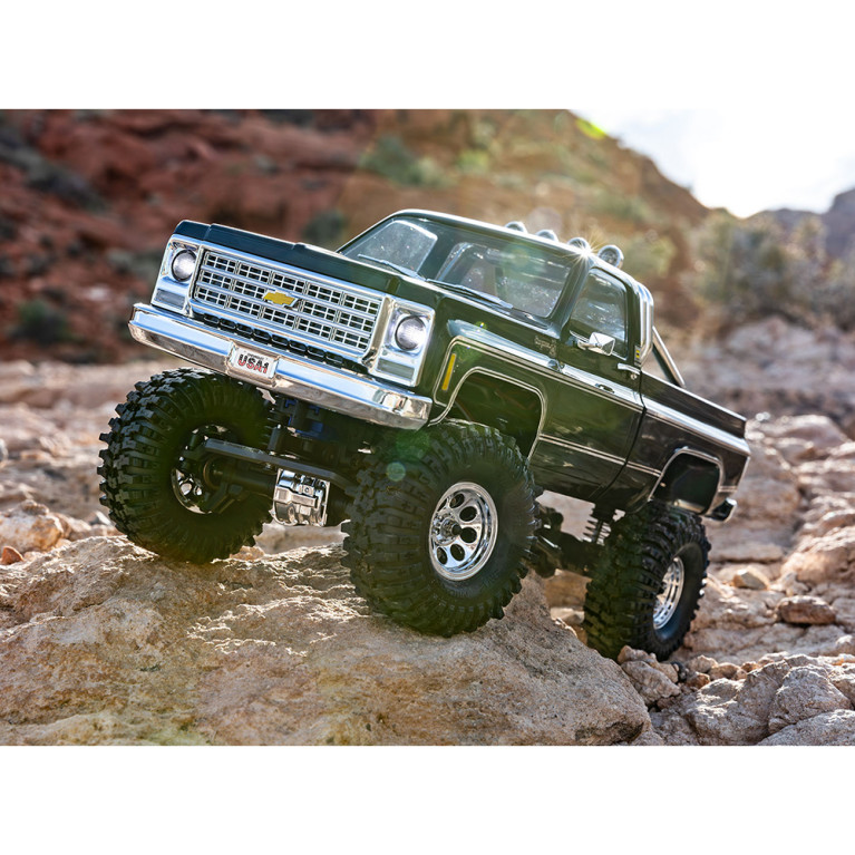 Chevrolet cheyenne K10, TRX-4M High Trail RTR, Noir - TRAXXAS 97064-1BLK - 1/18