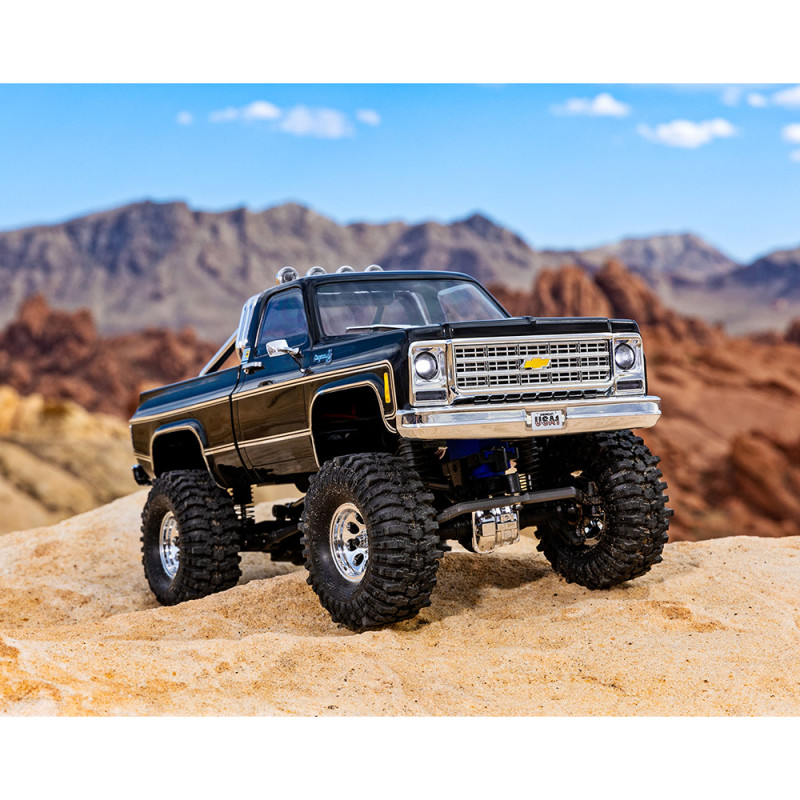 Chevrolet cheyenne K10, TRX-4M High Trail RTR, Noir - TRAXXAS 97064-1BLK - 1/18