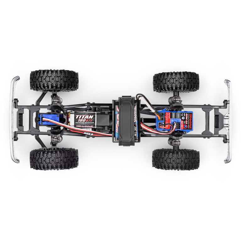 Chevrolet cheyenne K10, TRX-4M High Trail RTR, Noir - TRAXXAS 97064-1BLK - 1/18