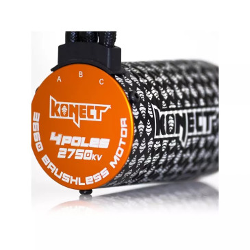 Moteur brushless 3660 SCT 2750KV - KONECT KN-3660-2750 - 1/10