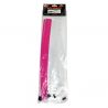 Tubes antenne 30cm rose fluo avec capuchon silicone - HOBBYTECH HT-520001P