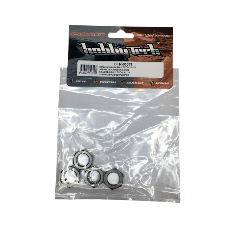 4 Ecrous de roues - HOBBYTECH STR-050TI