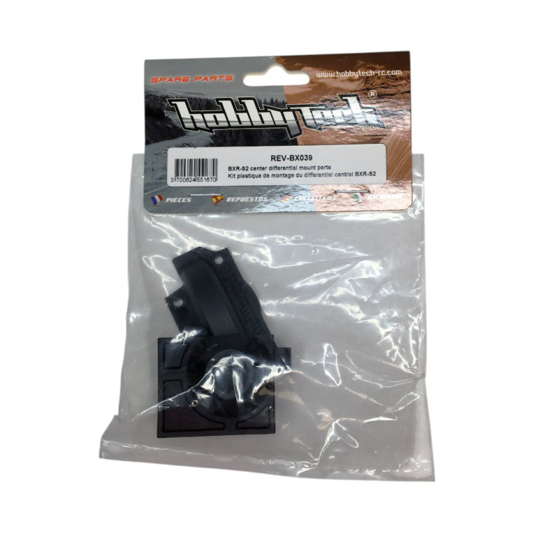 Kit plastique de montage du différentiel central BXR-S2 - HOBBYTECH REV-BX039