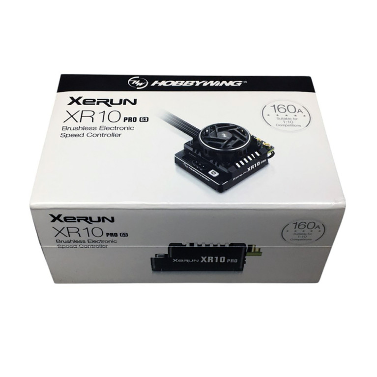 Variateur XeRun XR10 Pro G3 160A Modifié - HOBBYWING HW30112619 - 1/10