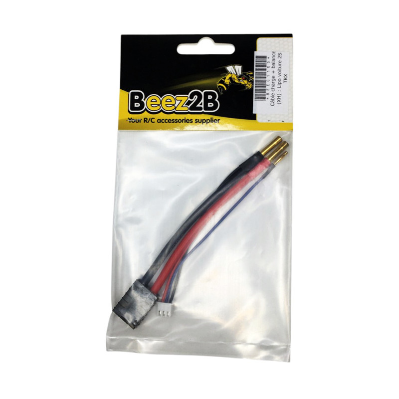 Câble de charge (XH) Lipo 2S avec connecteur Traxxas TRX - BEEZ2B BEEC1105