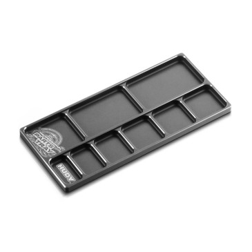 Plateau aluminium large 215x100mm - HUDY 108193