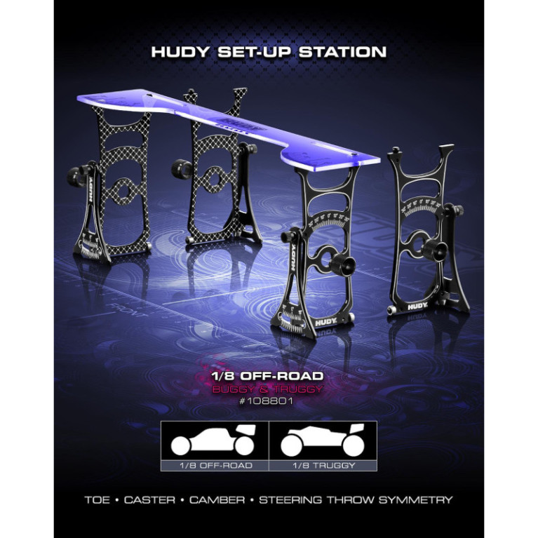 Banc de réglage TT - HUDY 108801 - 1/8