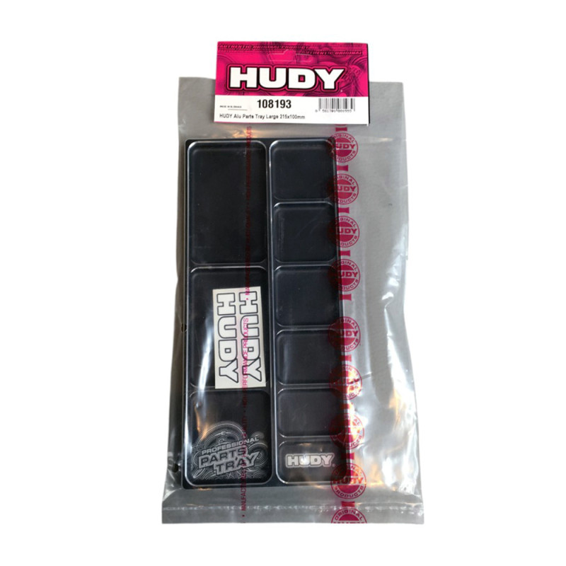 Plateau aluminium large 215x100mm - HUDY 108193