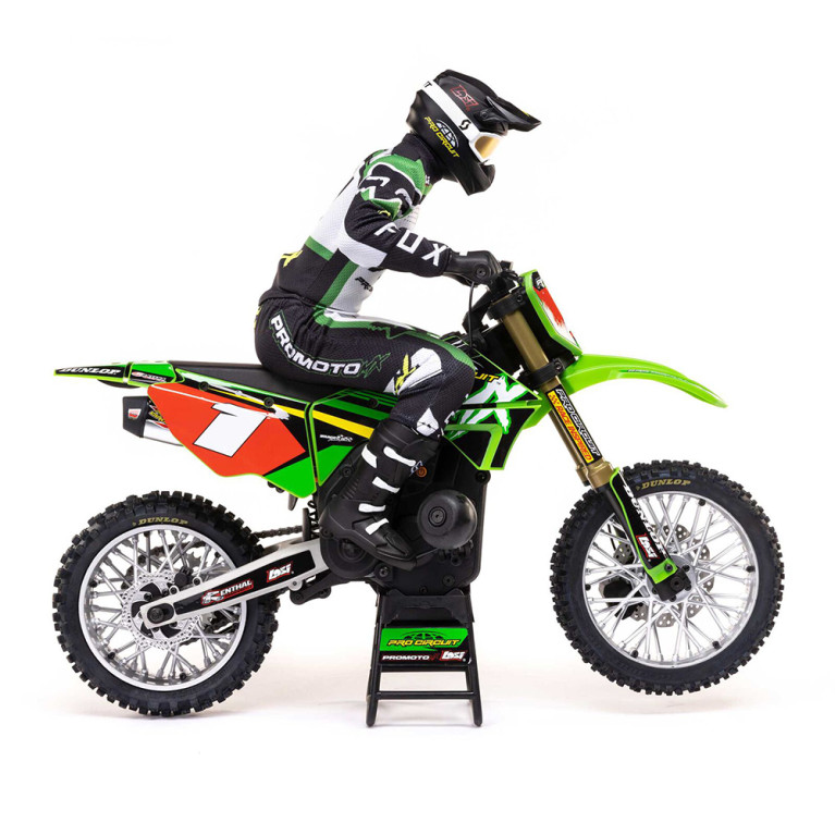 Moto Promoto-MX Motorcycle RTR brushless + Batterie et chargeur LOS06002 - 1/4