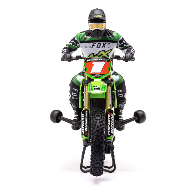 Moto Promoto-MX Motorcycle RTR brushless + Batterie et chargeur LOS06002 - 1/4