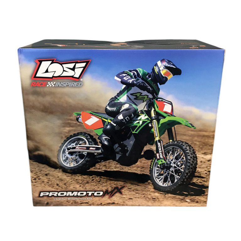 Moto Promoto-MX RTR brushless + Batterie et chargeur - LOSI LOS06002 - 1/4