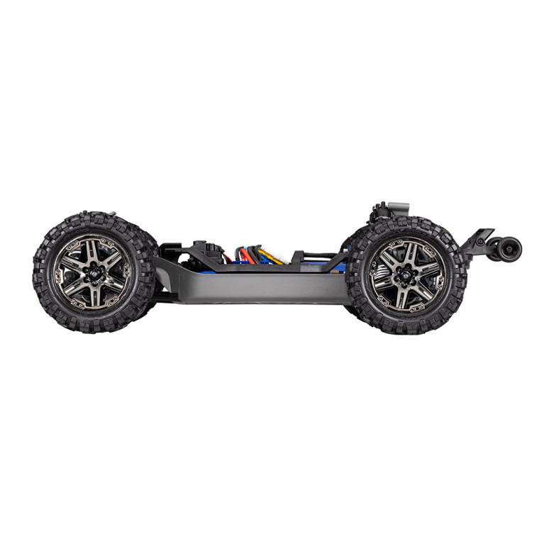 Stadium Truck Rustler 4x4 HD VXL 3S TSM, RTR, Bleu - TRAXXAS 67376-4 - 1/10