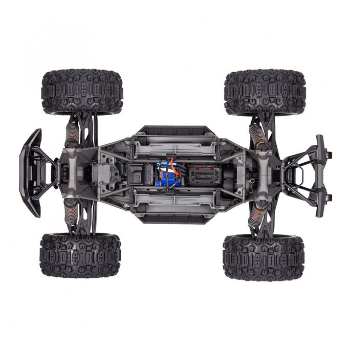 Monster Truck X-MAXX Belted VXL, RTR, 4WD, Orange - TRAXXAS 77096-4 - 1/10