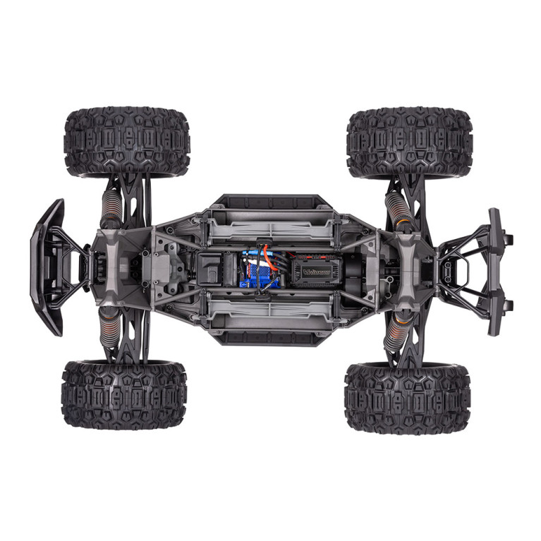 Monster Truck X-MAXX Belted VXL, RTR, 4WD, Orange - TRAXXAS 77096-4 - 1/10