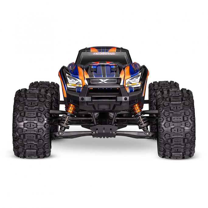 Monster Truck X-MAXX Belted VXL, RTR, 4WD, Orange - TRAXXAS 77096-4 - 1/10
