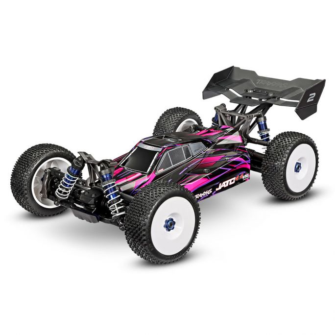 Buggy Jato 4x4 VXL 4S, RTR, 4WD, Rose - TRAXXAS 90386-4 - 1/8