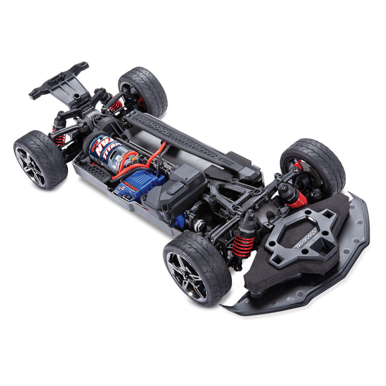 Piste Chevrolet Corvette Stingray 4-Tec 3.0, RTR, 4WD, Argent - TRAXXAS 93054-4 - 1/10