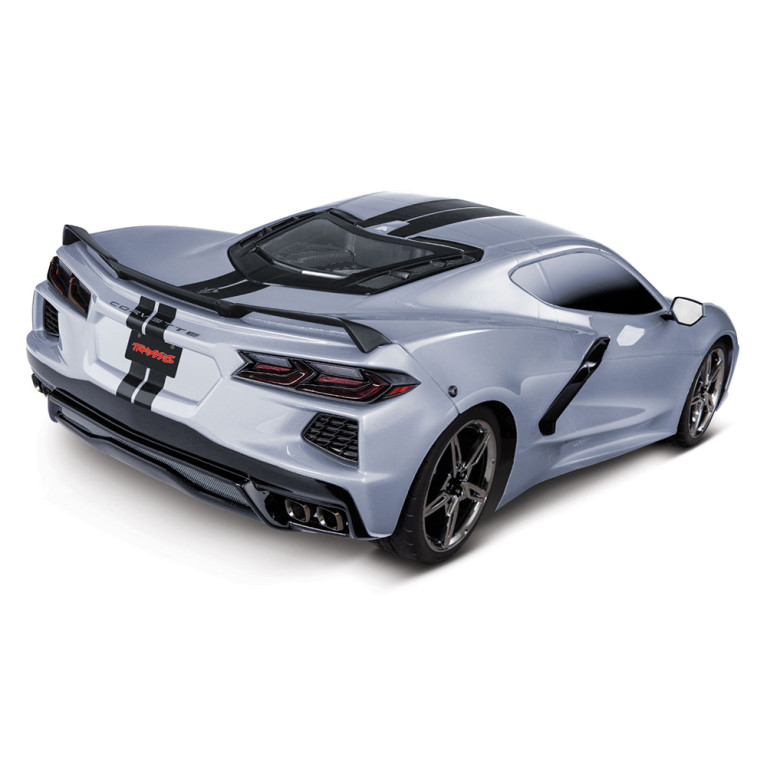 Piste Chevrolet Corvette Stingray 4-Tec 3.0, RTR, 4WD, Argent - TRAXXAS 93054-4 - 1/10