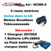 Buggy Jato 4x4 VXL 4S, RTR, 4WD, Bleu - TRAXXAS 90386-4 - 1/8