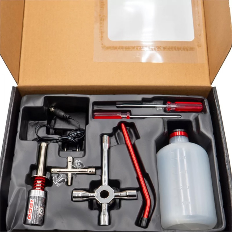 Kit de démarrage moteur thermique nitro - HOBBYTECH HTR-015