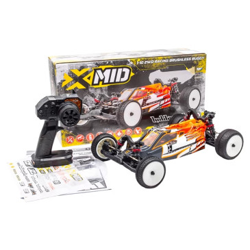 Buggy X-Mid RTR, 2WD - HOBBYTECH 1.XMID.RTR - 1/10
