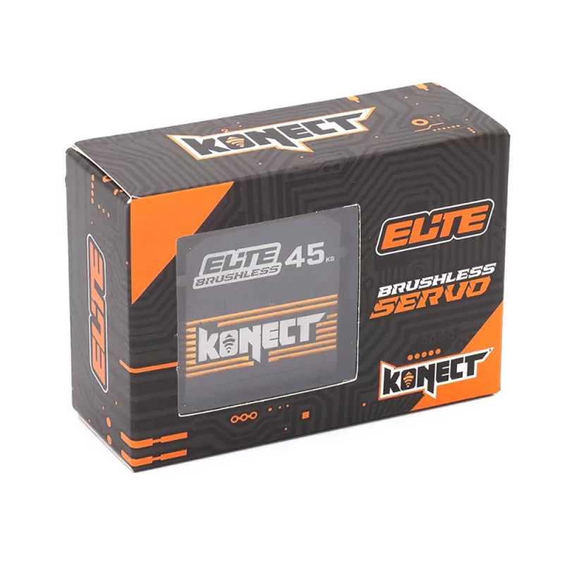Servo Konect Elite brushless programmable 45Kg/0.09s-7.4V - KONECT KN-BLS45