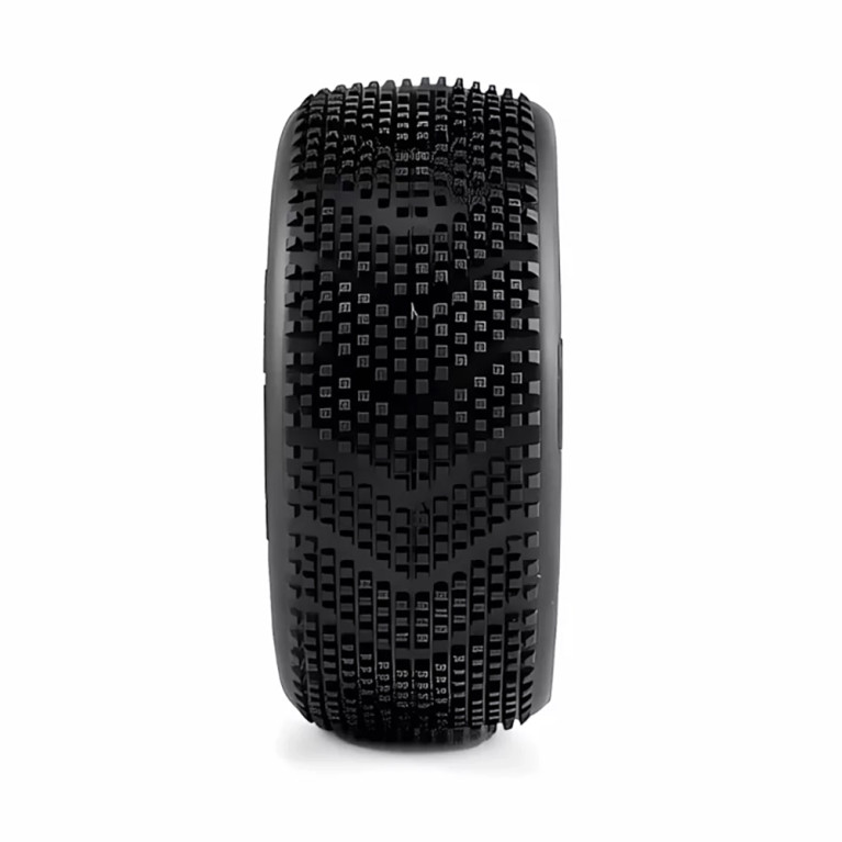 4 Roues montées collées SUPER SOFT (pneu TZO 400 / jante blanche) - TZO TZ400SS-W