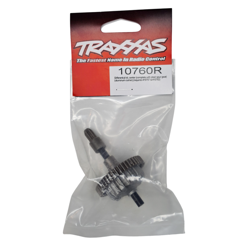 Kit différentiel central complet avec engrenage droit acier - TRAXXAS 10760R