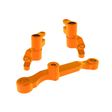 Renvoi de direction aluminium orange - TRAXXAS 10743-ORNG