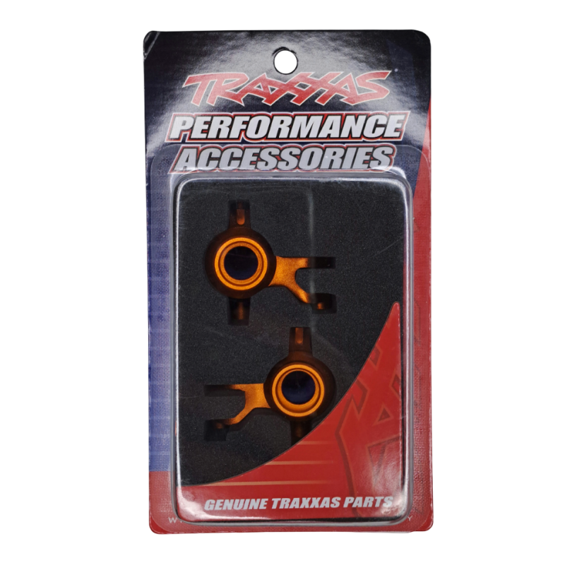 Fusées de direction en aluminium - TRAXXAS 10734-ORNG