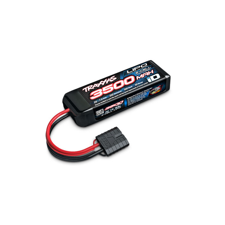 Batterie Lipo 3500 mAh 7.4V 2S 25C - TRAXXAS 2825X