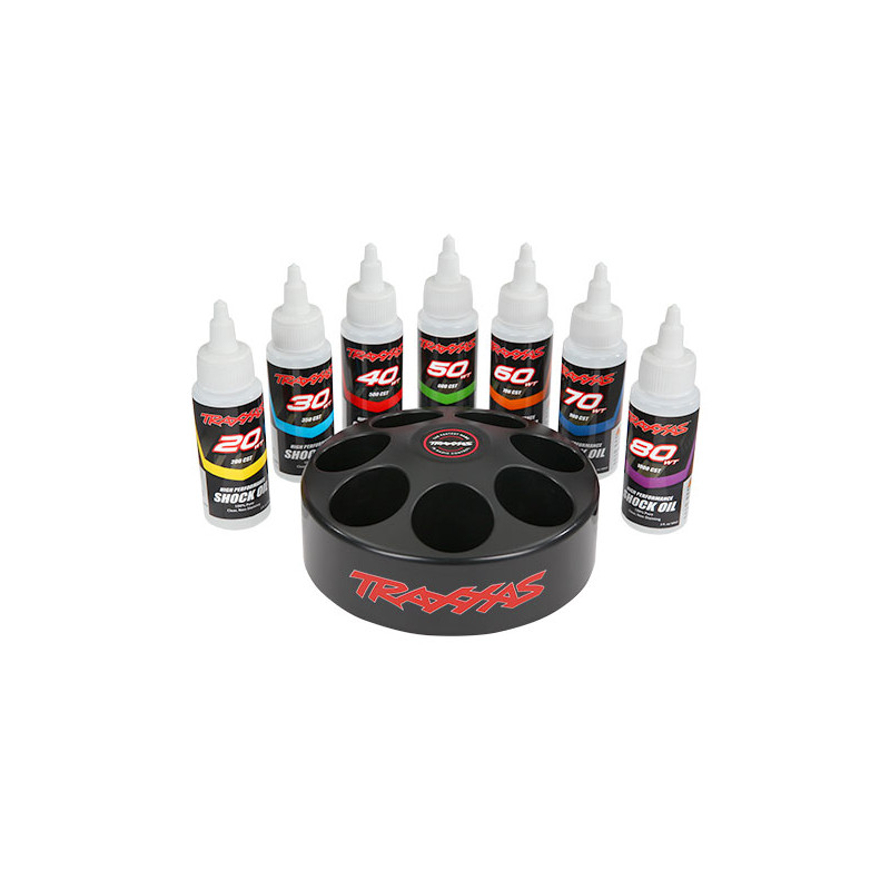 Lot d'huiles d'amortisseurs Premium + Support - TRAXXAS 5038X