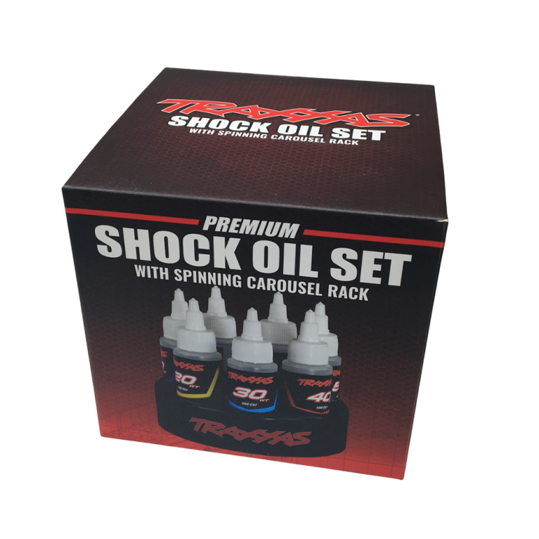 Lot d'huiles d'amortisseurs Premium + Support - TRAXXAS 5038X