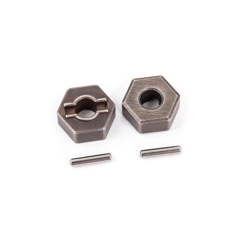 Hexagone de roue en acier (x2) - TRAXXAS 1654R