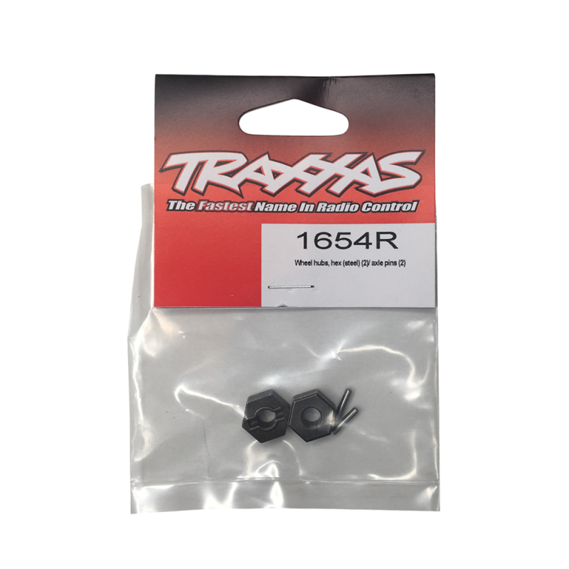 Hexagone de roue en acier (x2) - TRAXXAS 1654R