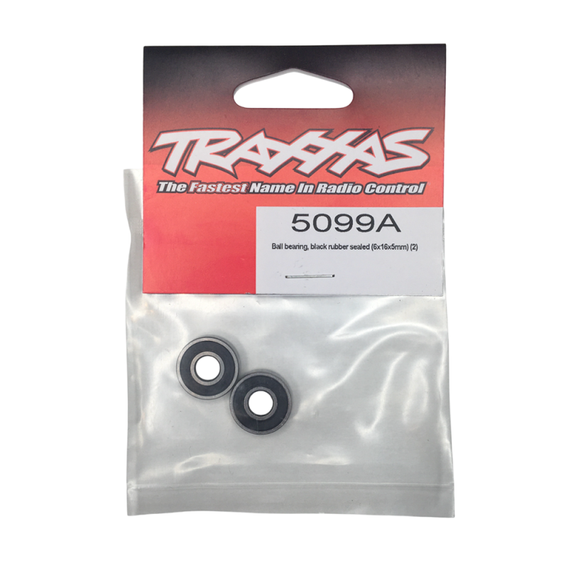 Roulement à billes étanche 6x16x5mm (x2) - TRAXXAS 5099A