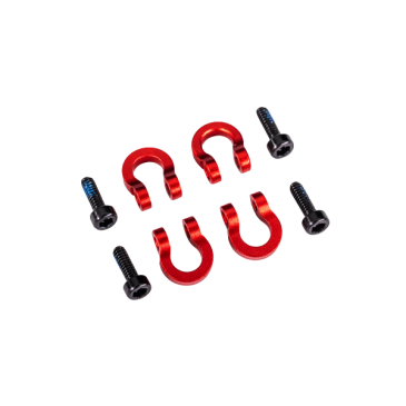 Anneaux/Crochets en D pour pare-chocs (x4) - TRAXXAS 9734R