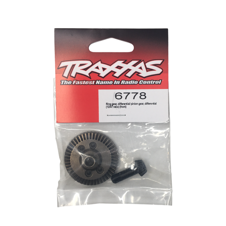 Couronne de différentiel + Pignon (rapport 12/47) - TRAXXAS 6778