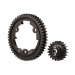 Couronne de transmission large 50 dents + pignon 20 dents - TRAXXAS 6450