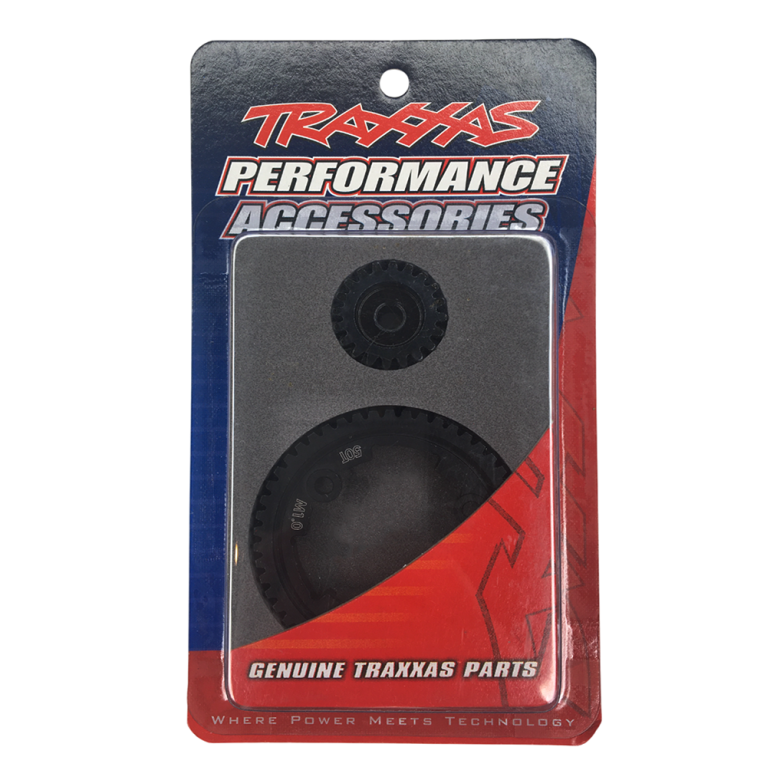 Couronne de transmission large 50 dents + pignon 20 dents - TRAXXAS 6450