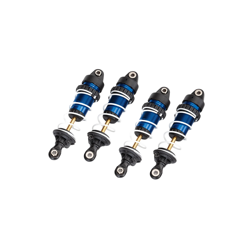 Amortisseurs GTR aluminium - TRAXXAS 10765-BLUE