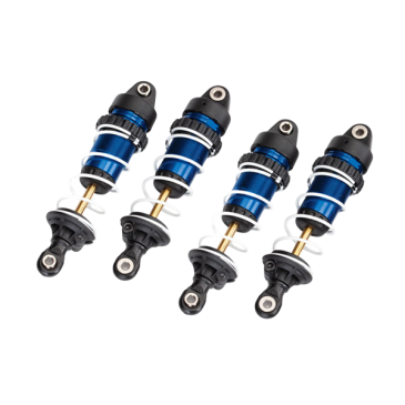 Amortisseurs GTR aluminium - TRAXXAS 10765-BLUE